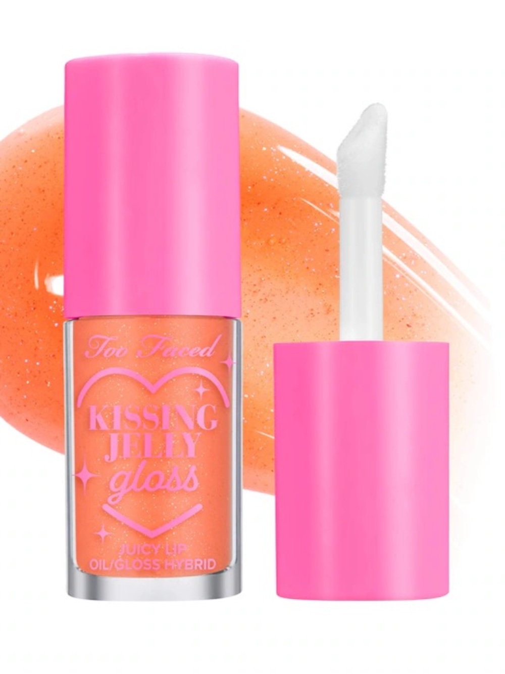 Too Faced Kissing Jelly Gloss - peach rings